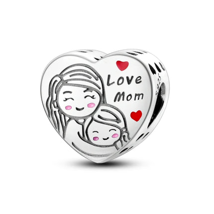 New 925 Sterling Silver Charms Bead Red Cherry Strawberry Love Heart Charm Fit Original Bracelet Pendant DIY Jewelry For Women