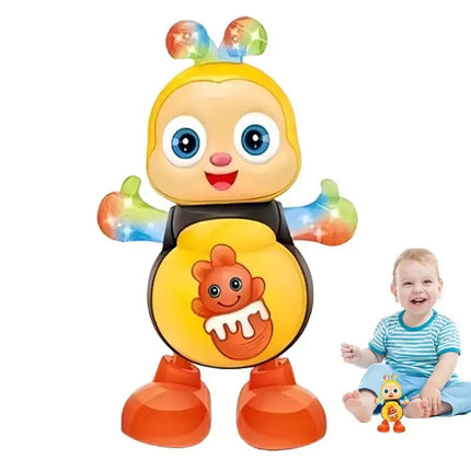 Dancing Bee Electric Toys Musical Toys Electronic Cartoon Bee Preschool Learning Toys Educational Toys Interactive