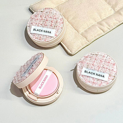 Air Cushion Foundation, Ballet Light Natural Moisturizing Concealer Cream Whitening Oil-Control Women's Long-lasting Makeup Base