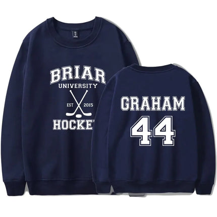 Off Campus Briar University Graham 44 Merch Crewneck Round-neck Sweatshirt Cosplay Women Men Fashion Long Sleeve Top