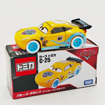 Takara Tomy Cars Lightning McQueen Jackson Storm Alloy car model die-casting collection gift giving classic children's gift toys