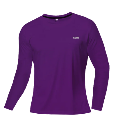 Quick Dry Breathable T-Shirt Sports Tops Training Clothes Long Sleeve T-Shirt Men's Autumn Running Gym Accessories Men Fitness