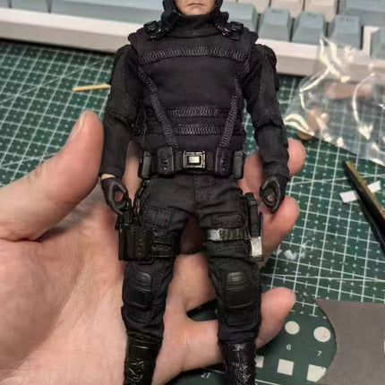 1/12 Scale Soldier Tactical Boots Model for 6'' Nota