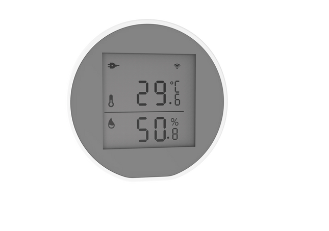 Tuya Zigbee Temperature Humidity Sensor Indoor Hygrometer Thermometer Detector LCD Screen Smart Life App Battery Or USB Powered