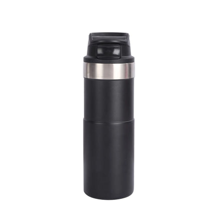 500ml Bpa Free Classic Trigger Action Travel  Coffee Mug 16OZ Double Wall Cup Insulated Sports Portable Water Bottle