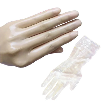Big Sales!!! Super Thin Oiled Shiny Transparent Super Thin Latex Gloves Male To Female Sheer Cosplay Kigurumi Fetish Gloves
