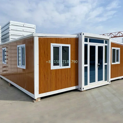 Prefab Container House Quality Living Villa China Expandable Container House With 3 Bedrooms Prefab Portable Mobile Tiny Home