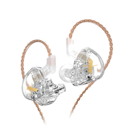 KZ EDX Wired Earphones With Microphone Dynamic HIFI Bass Music Earbuds In Ear Monitor Headphones Noise Cancelling Sport Headset