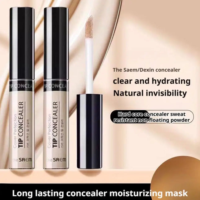 The Saem Matte High Coverage Liquid Concealer Oil Control Waterproof Cover Dark Circles Acne Natural Make up Professional Makeup