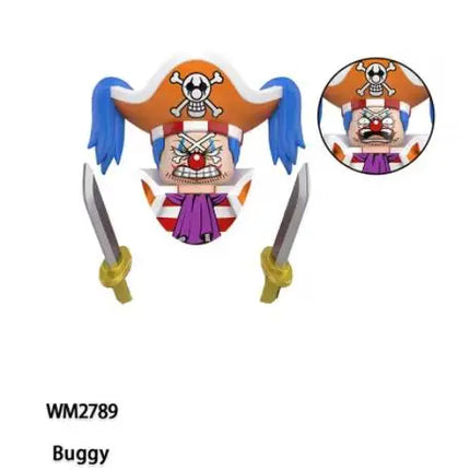 Nika Luffy Five Gear Action Figure Model Kit WM6194 WM6193 DY601S DY602S DY684 DY639 DY676 Mini Assembly Toys Children Gift