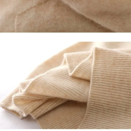 2025 Superfine Merino Wool T-Shirt Men's Knitted O-neck Breathable Thin Cashmere Short Sleeve Tee Solid Color Tops