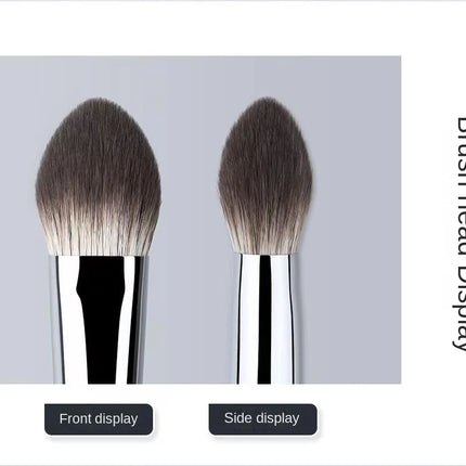 Peach Heart Blusher Brush Powder Blush Cream Liquid Blush Makeup Brushes Flat Small Precise Blush Brush Makeup Tools