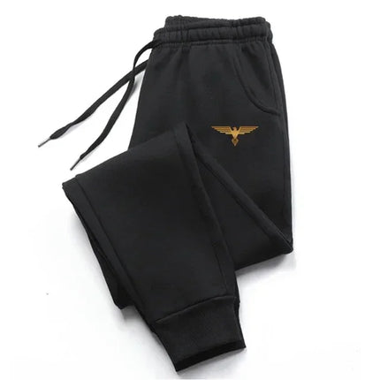 Spring New Autumn Trousers Men Casual Sweatpants Joggers Tracksuits Pants Casual Pants Cotton-Blend Tech Fleece Casual Pants