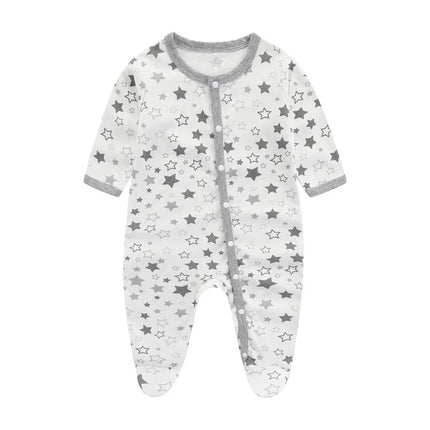 Newborn Baby Bodysuit 2024 Spring Baby Clothes Summer Girl Romper Soft Boys Jumpsuit Cartoon Children's Clothes 0 to 9 Months