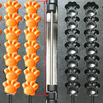 Mini Non-Stick Waffle Machine: Non-stick Coating for Painless Cleaning, Lightweight & Portable. Make Fluffy Waffles Anytime