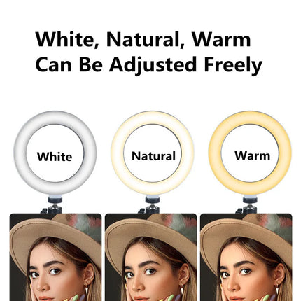 13Inch 33CM RGB Selfie Ring Light Photography Fill Lighting LED Ring Lamp for Video Recording Live Broadcast Selfie LED Lamp