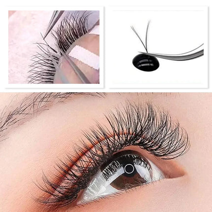 ARISON YY Lashes Black Brown Soft Invividual Eyelashes Y Shape Volume Eyelash Extension Double Tip Eye Lash Cilios YY Wholesale