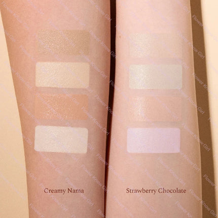 Sweetie Bear 4-Color Concealer Palette Flower Knows Face Makeup Set Spot Correcting Highlighting Contouring Beauty Makeup Tool
