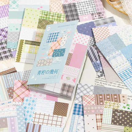 20/30 Sheets Patchwork Style Cut Film Sticker Book Japanese Stationery Stickers Journal Handbook Scrapbooking Aesthetic Sticker
