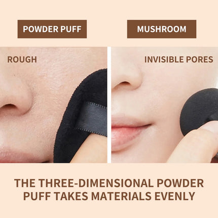 3 Colors Mushroom Head Air Cushion BB Cream Matte Full Coverage Acne Dark Circles Foundation Natural Moisturizing CC Cream