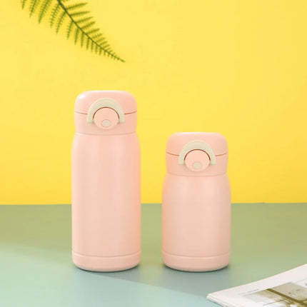 Mini Thermos Cup 220ml/320ml Stainless Steel Thermal Pocket Cup Coffee Mug Vacuum Flask Insulated Hot Water Bottle Kids Gift