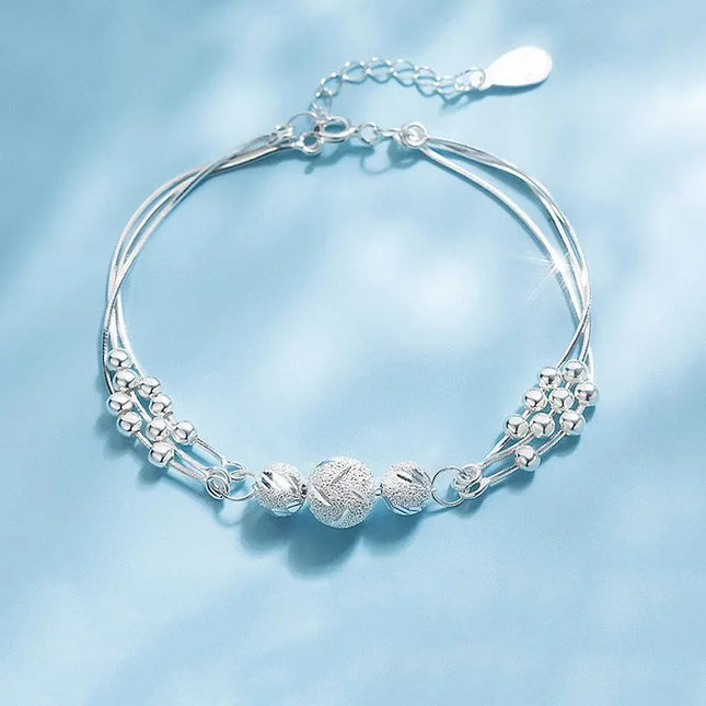 925 Sterling Silver Bracelet Fashion Multiple Styles Bracelet Chain For Women Fashion Luxury Charm Bracelet Wedding Jewelry Gift