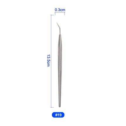 1pcs Tartar Scraper Scaler Plaque Remover Dental Mirror Teeth Pick Spatula Dentist Hygiene Oral Care Kit Tooth Cleaning Tool