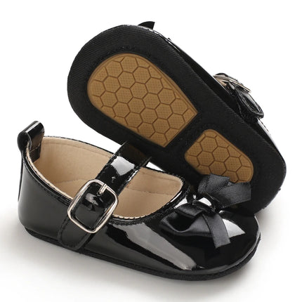 Spring and Autumn Style 0-1 Year Old Baby Walking Shoes Soft Rubber Soled Baby Shoes Breathable and Non Slip Princess Shoes