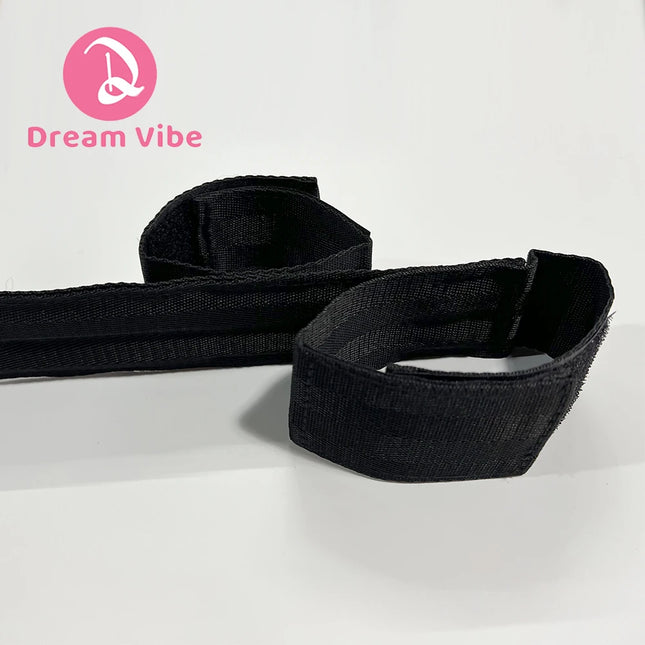 Spreader Bar with Handcuffs and Ankle Cuffs for Full Body Bondage Sexual Play Tool Sex Game SM Bed Restraints Adult Toy