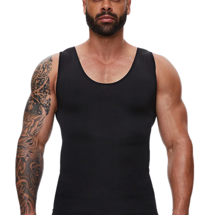 Men Body Shaper Slimming Compression Vest Undershirt Sexy Waist Trainer Tank Top Belly Control Workout Weight Loss Shapewear