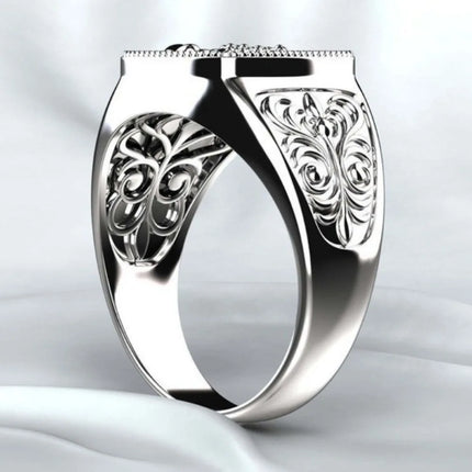New Simple Retro Personalized Street Niche Scorpion Ring Men's Fashion Creative Trend Boys Jewelry Hip Hop Party RingAccessories