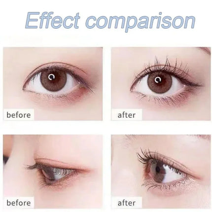 Silver Silk Fiber Matte Mascara Makeup Ultra-Fine Brush Lengthens Eyelashes Waterproof Fast Dry Eyelash Extension Mascara Makeup