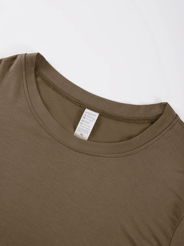 Summer Street Tight Elasticity T-Shirt Yoga Solid Color Women T Shirts Breathable Sexy Sportswear Crop Soft Female Short Sleeves