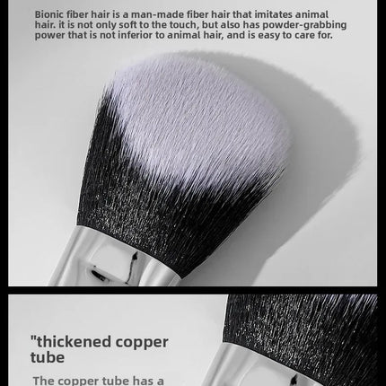 Single Soft Bristle Face Brush For Foundation Eyeshadow Powder And Concealer Application Portable Makeup Tool
