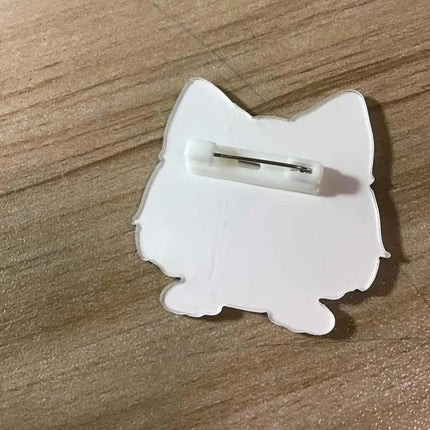Game Impact Fontaine Neuvillette Wriothesley Rabbit Ears Small Hands Acrylic Badge Backpack Button Brooch Accessories Gifts