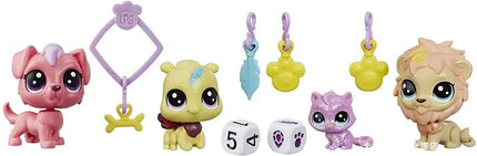 Hasbro Littlest Pet Shop LPS Blind Box Toy Cute Big Eyes Cat Dog Rabbit Model Pendant Animal Doll Mystery Box Toy Children Gift