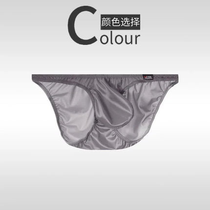Clearance Sale Underwear men's briefs personalized Shining underwear man black Red Blue party Underwear