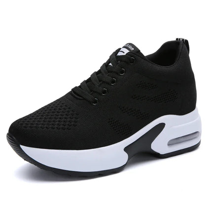 Fashion Cushioning Plattorm Height Increase Shoes Women Baskets Sport Casual Sneakers Ladies Non-slip High Quality Jogging Shoes