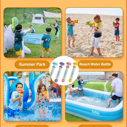 Fireworks Water Gun Toy Gift Straight Tube Watergun Children Adults Summer Swimming Pool Toys Outdoor Fun Water Fight Props