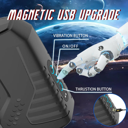 Automatic Male Masturbator Masturbation Cup 10 Thrusting & 10 Vibration Penis Dildo Vibrator Adult Sex machine Sex Toys for Men