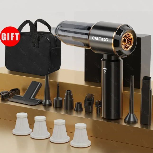 CENRR 360000PA Car Vacuum Cleaner Strong Suction Cordless Wireless Cleaner Portable Handheld Vacuum Cleaner Cleaning Machine