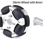 58mm with 8mm hub / China Mainland