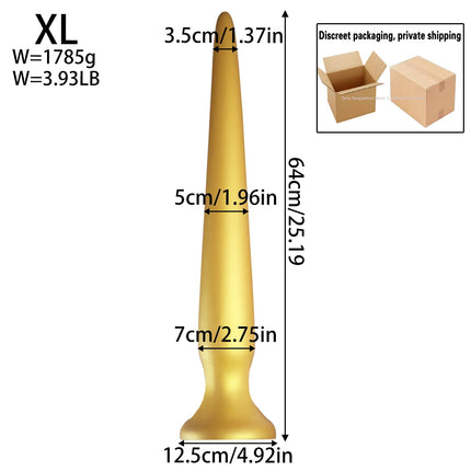 Huge 64cm Extra Long Anal Plug S-Xxxxl Butt Plug Dilatdor Anal Sex Toys For Women Men 18 Gay Bdsm Toys Vagina Orgasm Masturbator