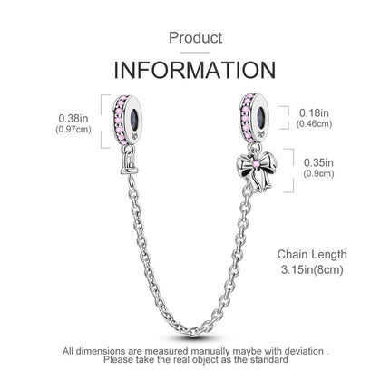 925 Sterling Silver Pink Series Charms Bow Tie Girl Cake Princess Beads Pendant Fit Original Bracelet DIY Jewelry Gift For Woman