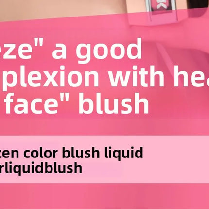 AZTK Liquid Blush Highlighter Contour Stick - Creamy Matte Natural Flush,Face Sculpting & Lifting Effect,Long Lasting Cheek Tint