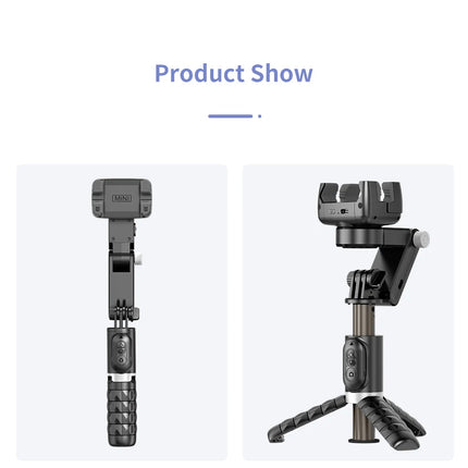 Handheld Gimbal Stabilizer Selfie Stick Tripod For iPhone Android Cell Phone Mobile Smartphone Camera Hand Portable Cellphone