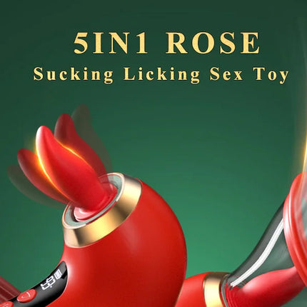 APP Control Clitoral Sucker Vibrator Tongue Licking Nipple Vagina Massager Clit Stimulator Female Masturbation Sex Toy for Women