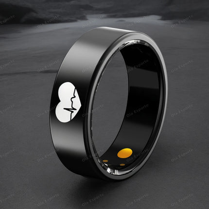 2026 New Smart Ring ECG Detection Blood Pressure,Heart Rate Ring,Body Temperature Monitor Waterproof GPS Tracking Men Women Ring
