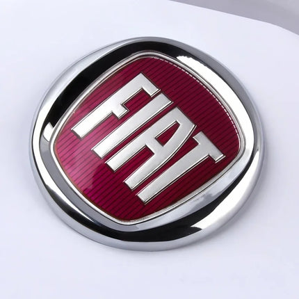 ABS Car Hood Front Bonnet Grill Rear Trunk Emblem Logo Badge Sticker For FIAT Abarth 500 Pulse Panda Tipo Strada 600 500L Mobi