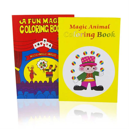 A Fun Magic Coloring Book Magic Tricks Fun Close Up Magia Mentalism Illusion Gimmick Props Classic Toys Magic Prop